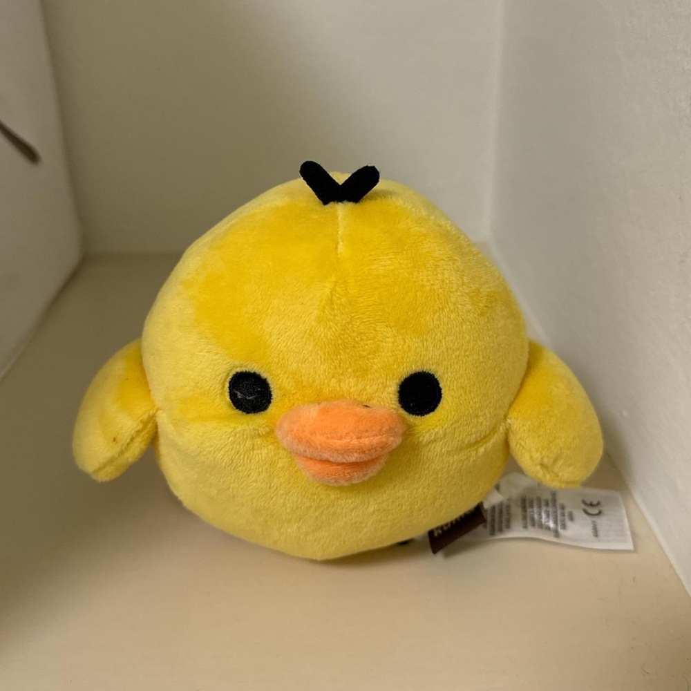 rilakkuma kiiroitori duck plushie